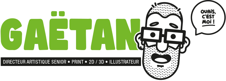 Gaëtan Carrer, directeur artistique senior, print, 2D 3D et illustrateur